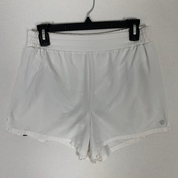 Rhoback Sunrise Active Shorts 3" Inseam Women's Medium White - Picture 1 of 9
